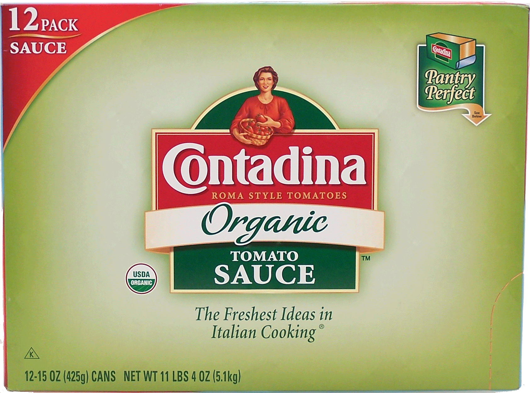 Contadina&nbsp;Organic&nbsp;tomato sauce, 12 15 oz.cans Full-Size Picture